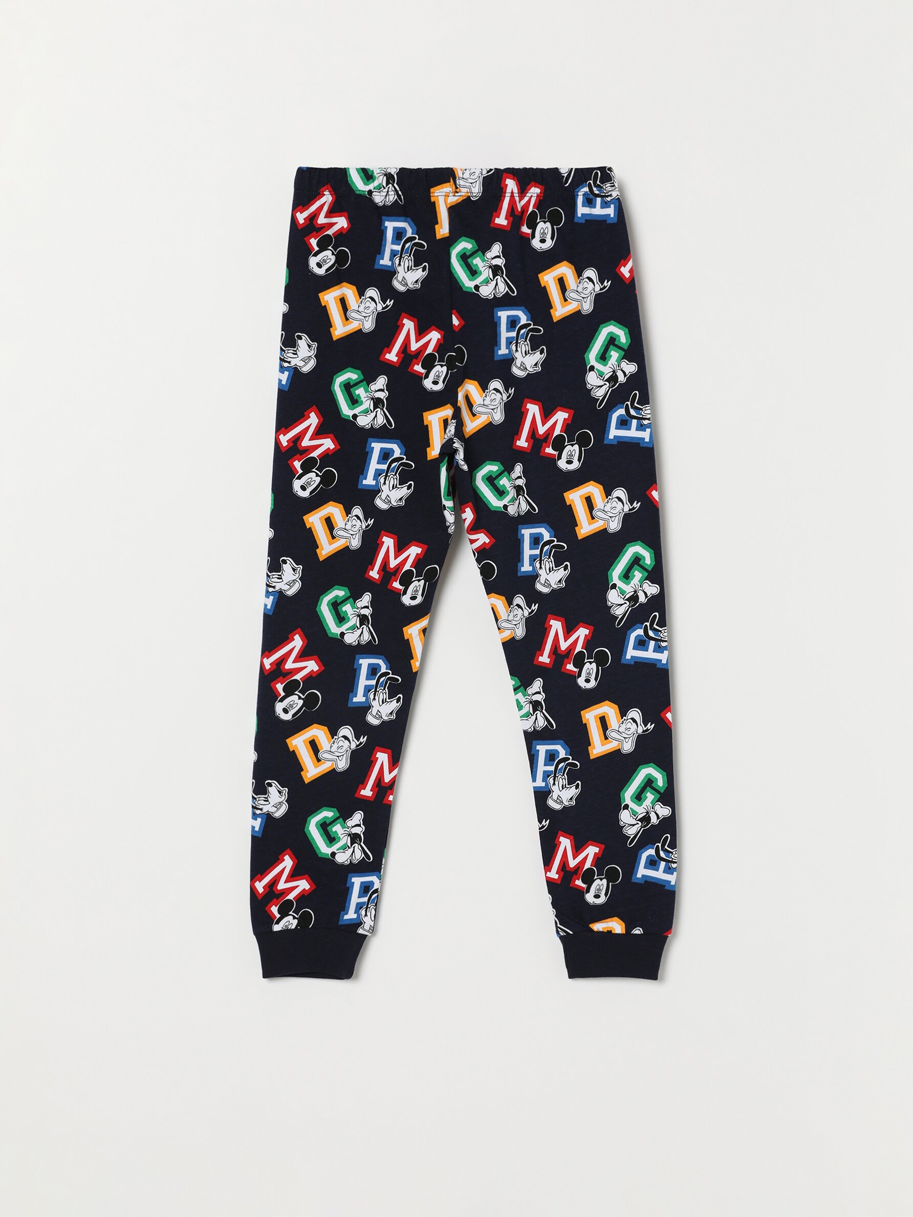 Mickey Mouse Nightwear Official Merchandise Disney Mickey Sketch Men's Long Pyjamas Set Gift Idea for Men 