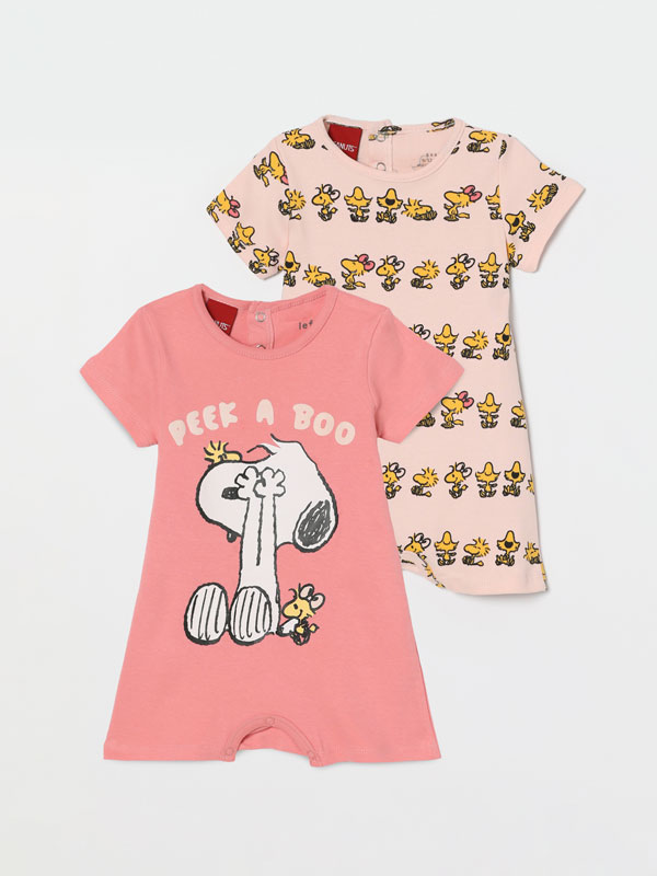 Pack de 2 pijamas estampados Snoopy Peanuts™