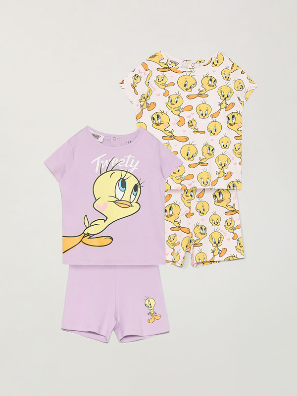 2-pack of pyjamas with Tweety Bird © &™ WARNER BROS print