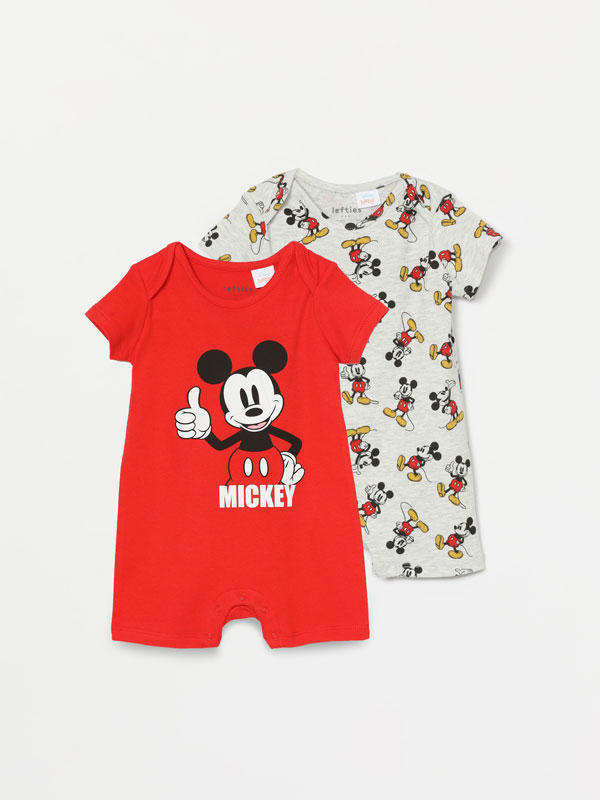 2-pack of Mickey ©Disney print pyjamas