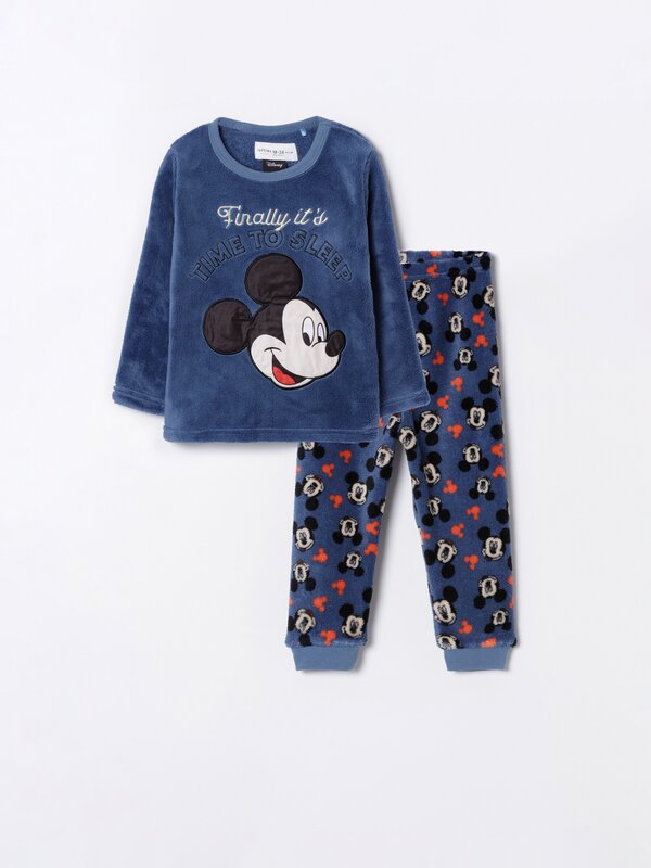 Conjunto de pijama aterciopelado Mickey Mouse ©Disney