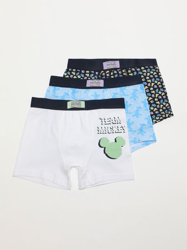 3-Pack of Mickey Mouse © Disney boxers