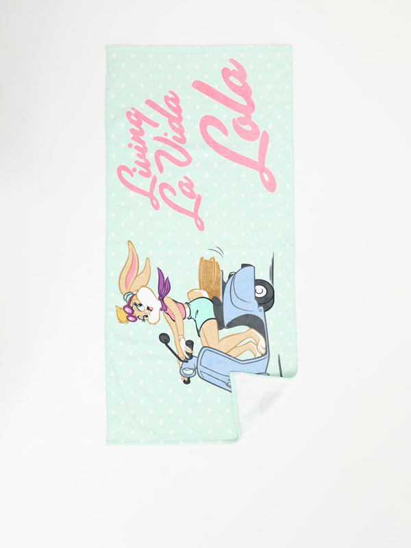 Lola Bunny ©&™ WARNER BROS print towel
