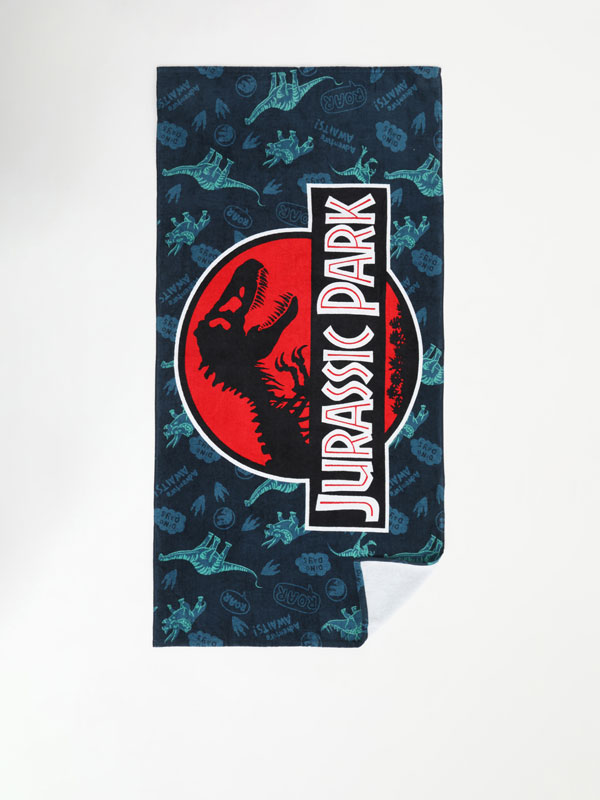 Towel with a Jurassic Park ©Universal print