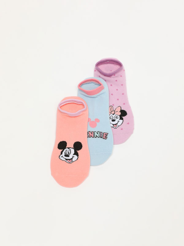 Pack de 3 pares de meias estampadas Mickey © Disney