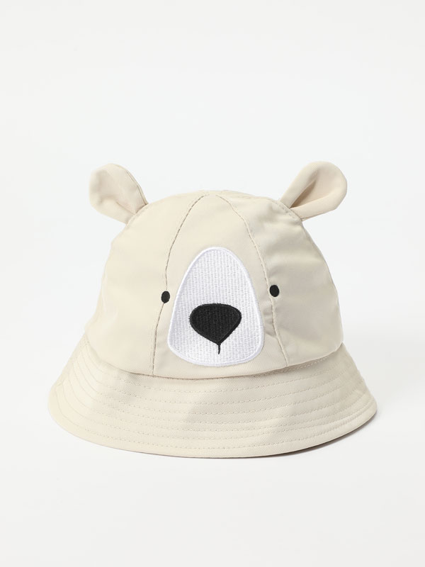 wolf and bear hats