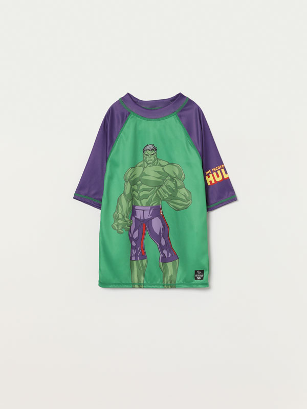 T­shirt de surf do Hulk ©Marvel FPS 50
