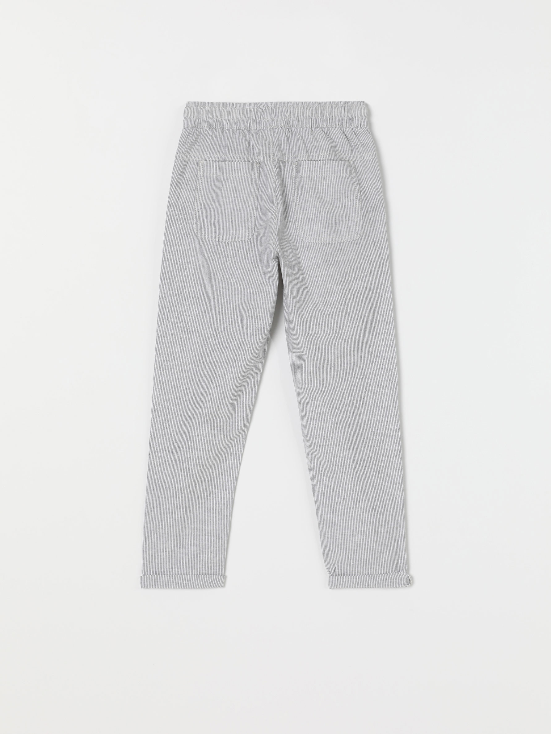 linen cotton joggers