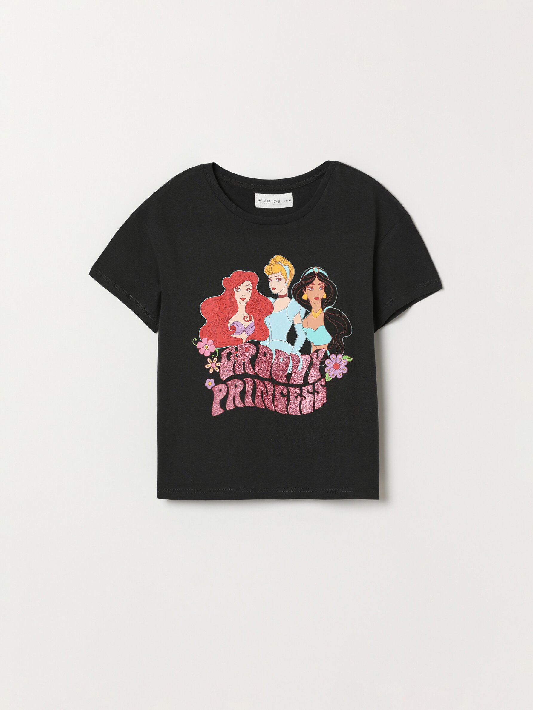 Camiseta estampada Princesas ©Disney - CAMISETAS Y CAMISAS - REBAJAS -50% - NIÑA | 4- 14 años - NIÑOS - | Lefties España (Canarias)
