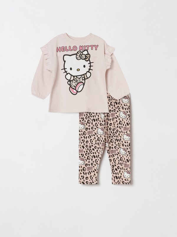 Conxunto de suadoiro e leggings Hello Kitty ©SANRIO