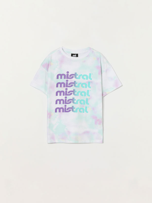 T-shirt Mistral x Lefties em tie-dye