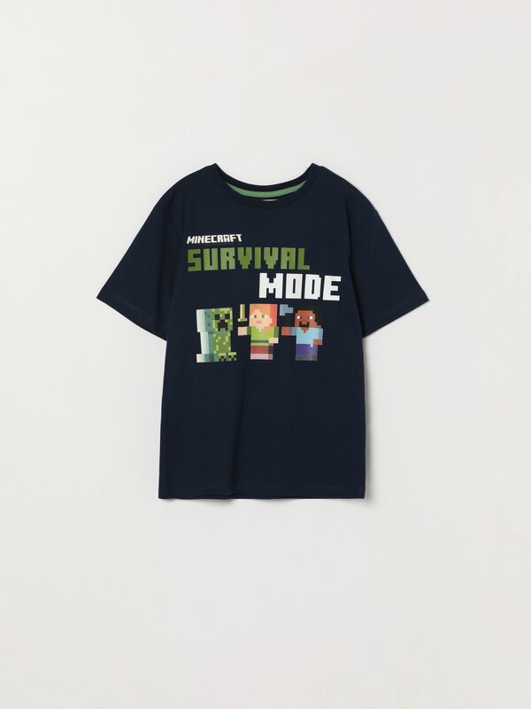 Minecraft Microsoft ®Store print T-shirt