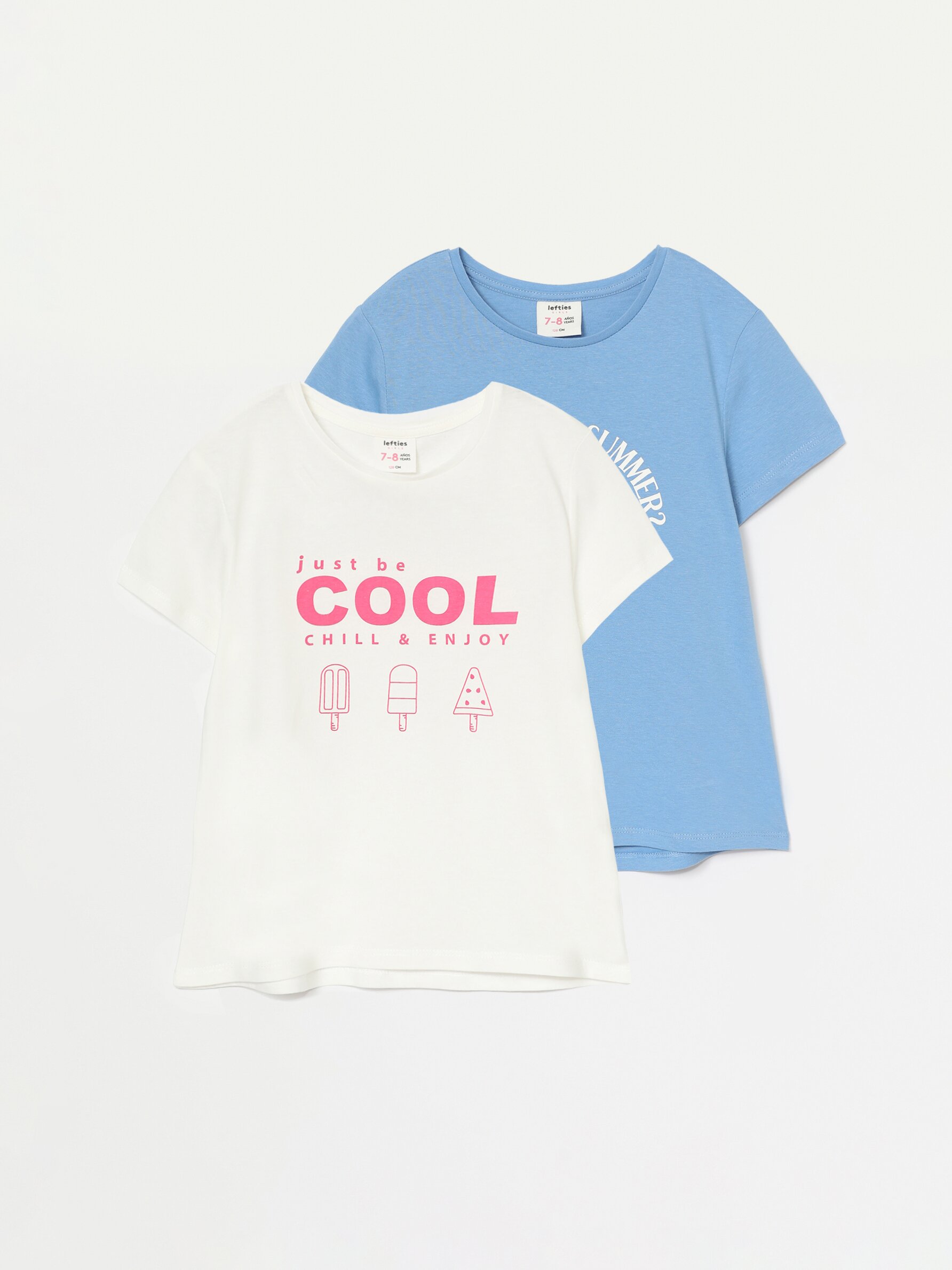 2-pack of printed short sleeve t-shirts 