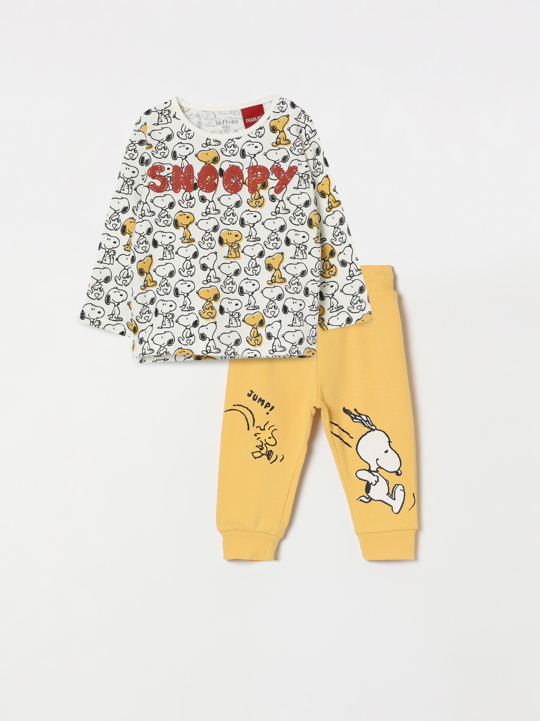 PEANUTS SNOOPY BABY 2 PIECE SET SIZE 0/3 3/6 6/9 12 18 24 MONTHS NEW! 
