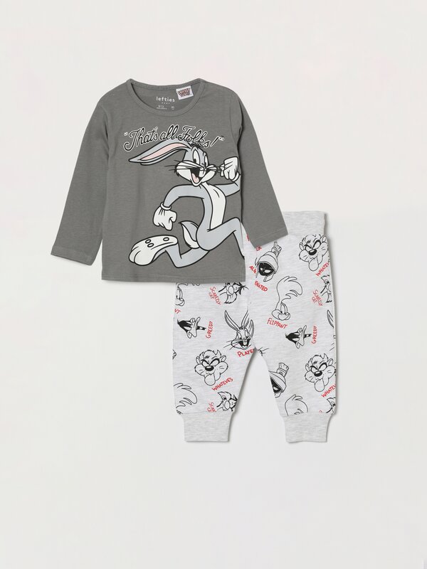 Looney Tunes © &™ WARNER BROS T-shirt and trousers set