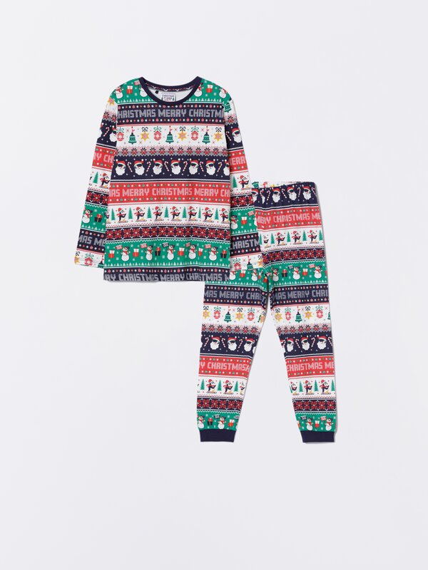 NIÑO - Pijama familiar navideño