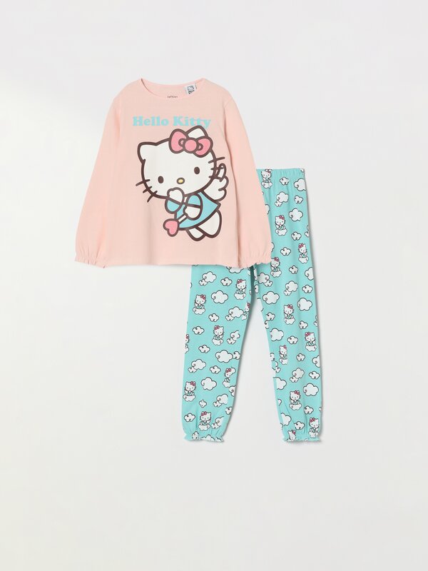 Conjunto de pijama largo Hello Kitty