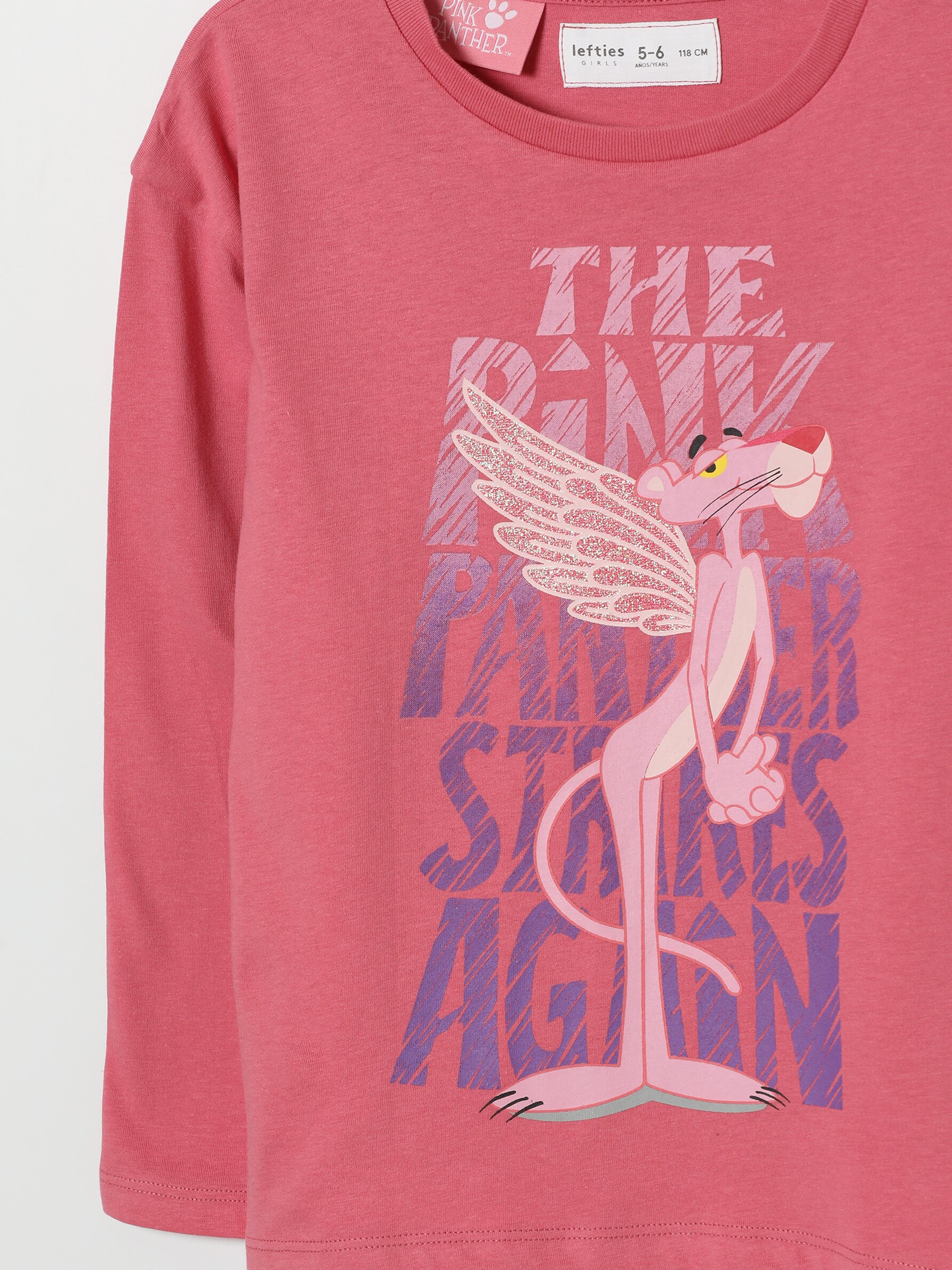 pink panther long sleeve shirt
