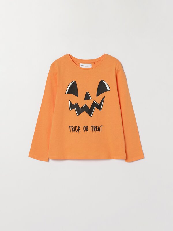 Halloween pumpkin T-shirt