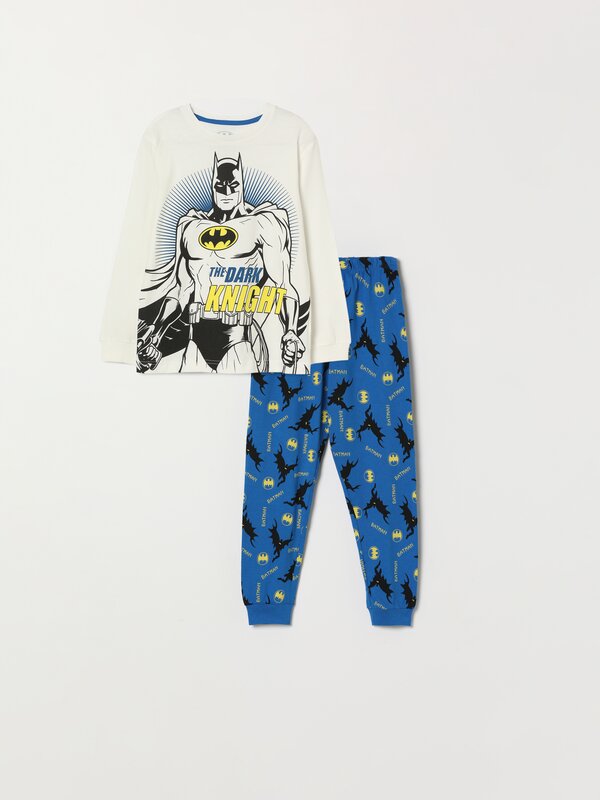 Pijama com estampado do BATMAN ©DC