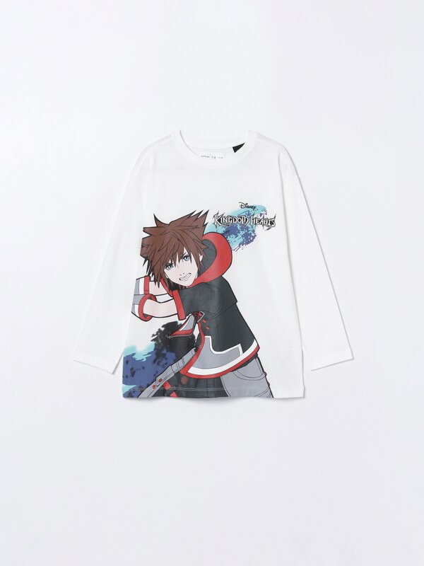 Camiseta estampada Kingdom Hearts ©Disney
