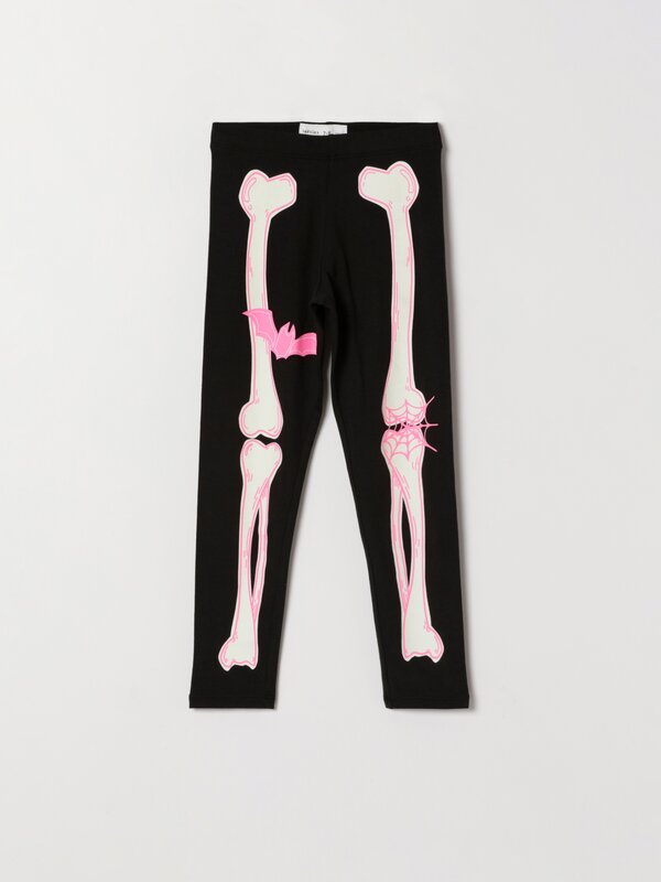 Halloween skeleton leggings
