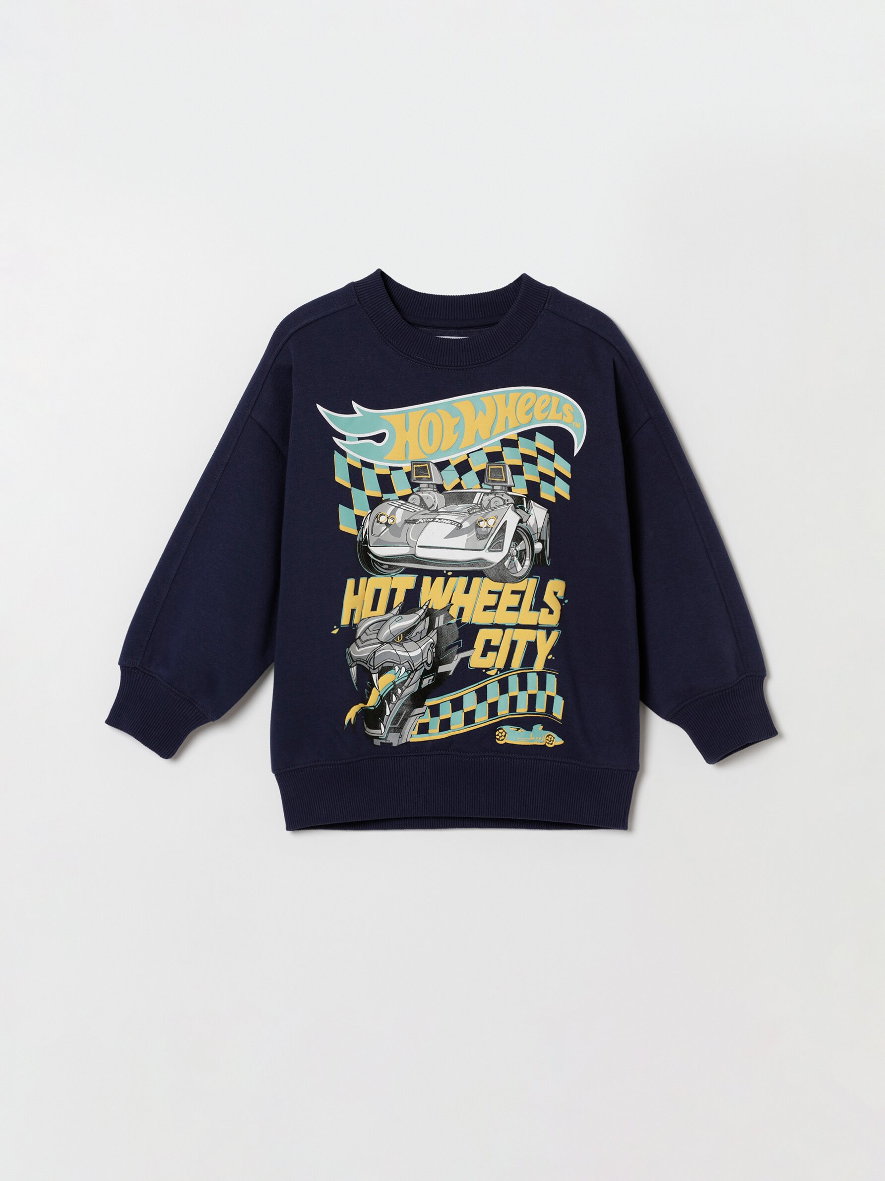 Hot Wheels® Mattel print sweatshirt - SWEATSHIRTS - CLOTHING - BOY | 4- 14  years - KIDS - | Lefties Bahrain