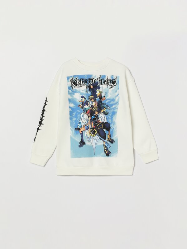 Kingdom Hearts ©Disney print sweatshirt