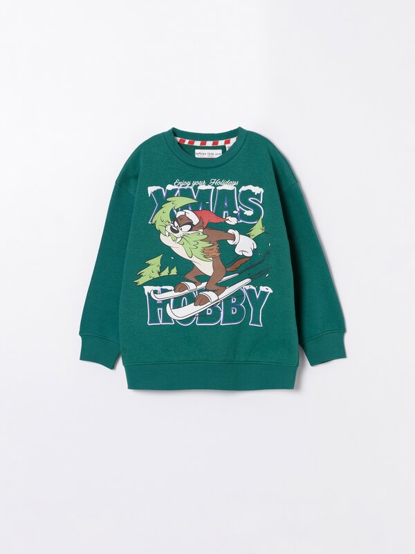 Tasmanian Devil Looney Tunes ©&™ WARNER BROS Christmas sweatshirt