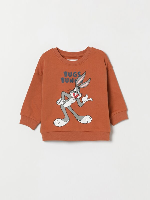 Bugs Bunny Looney Tunes © &™ WARNER BROS printed sweatshirt