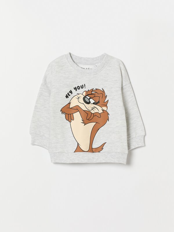 Looney Tunes © &™ WARNER BROS print sweatshirt