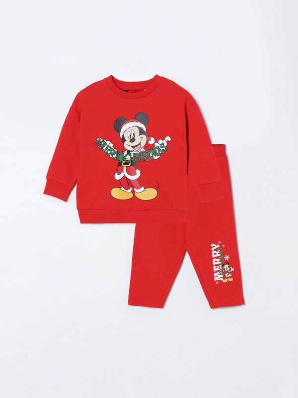 Mickey Mouse ©Disney Christmas sweatshirt and trousers set