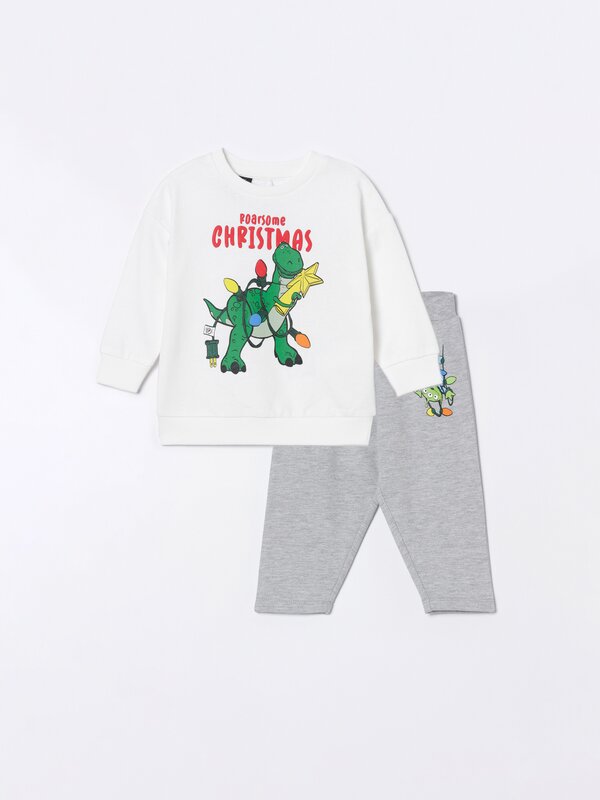 Conjunto de sweatshirt e calças Toy Story ©Disney natalícias