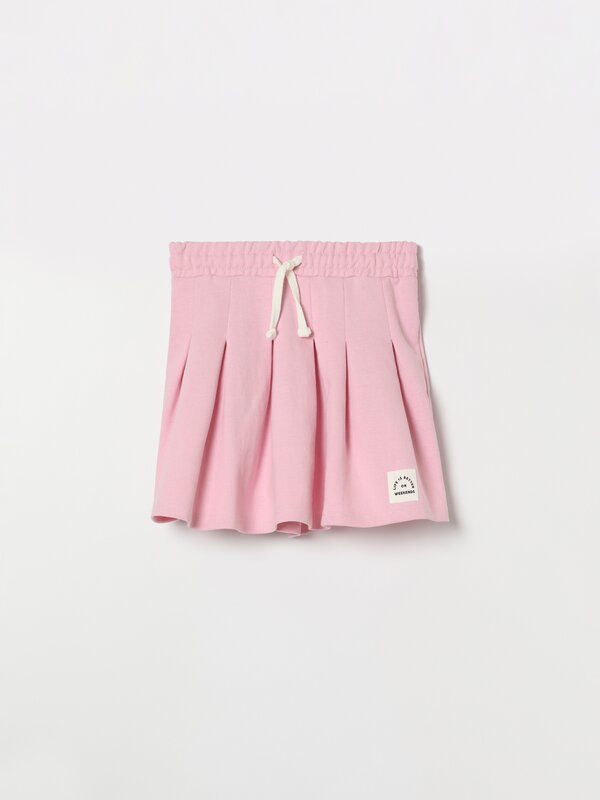 Plush skirt