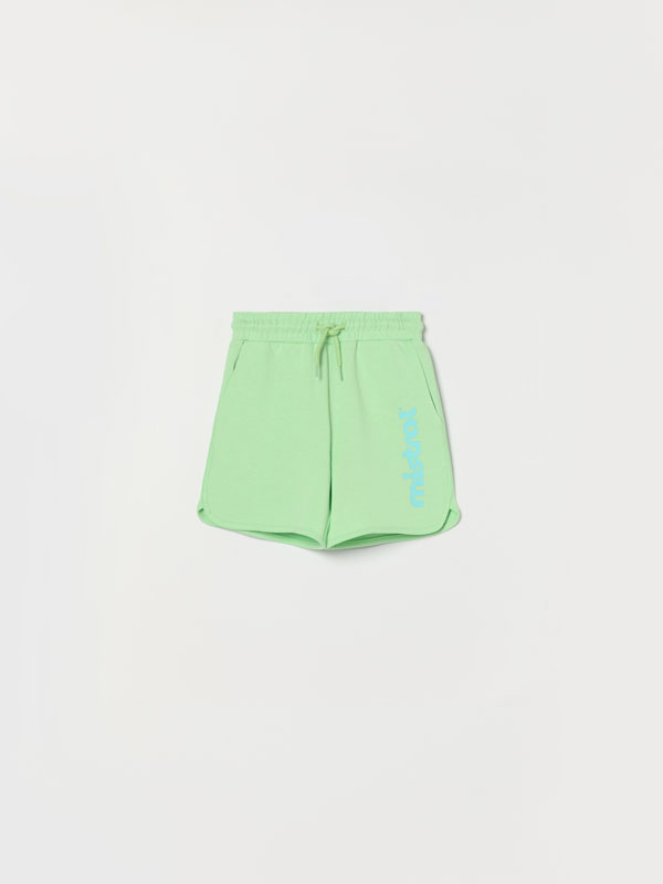 Mistral x Lefties printed jogger Bermuda shorts