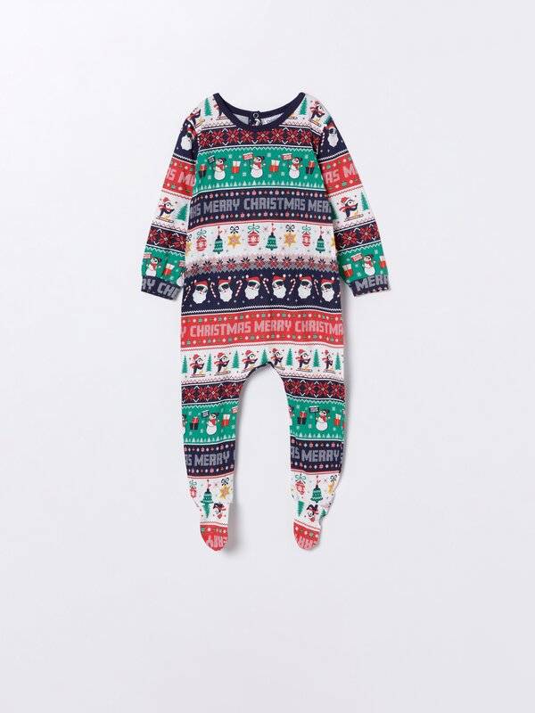 BABY - Christmas family sleepsuit
