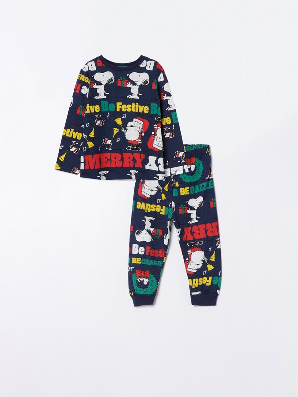 BABY - Christmas Snoopy Peanuts™ family pyjamas