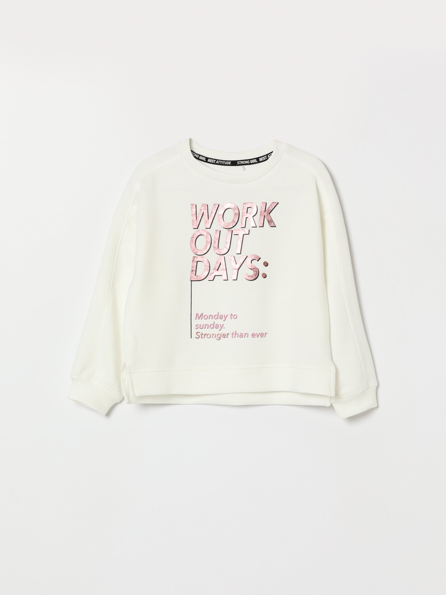 Metallic print sweatshirt - Sweatshirts 
