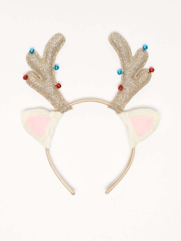 Christmas reindeer headband.