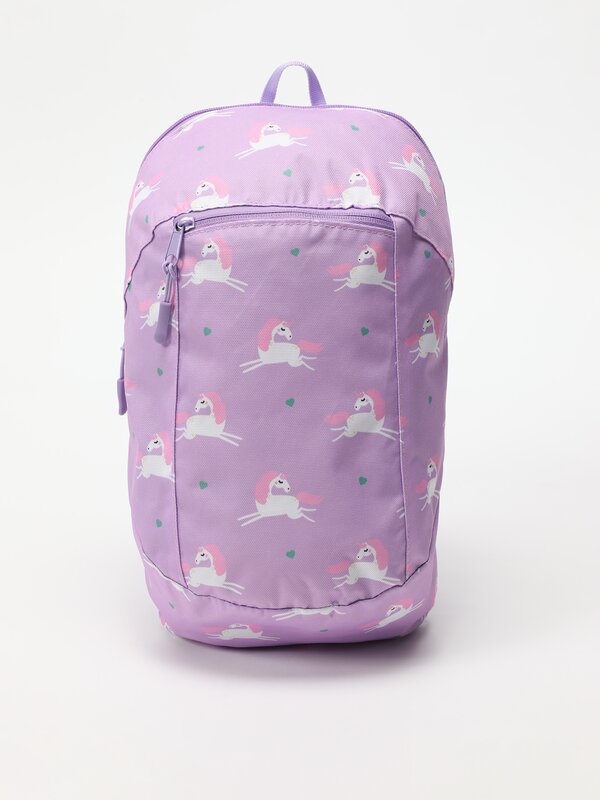 Compact unicorn backpack