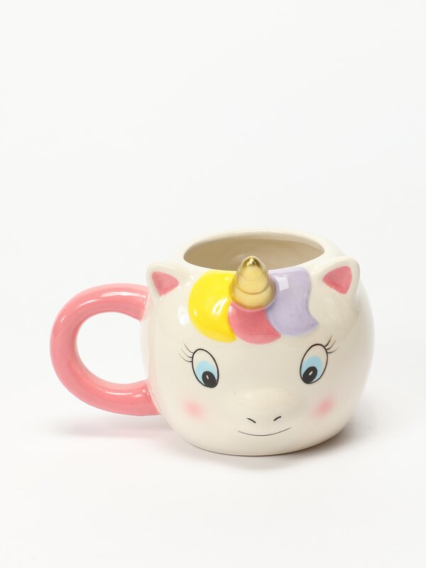 Christmas unicorn mug