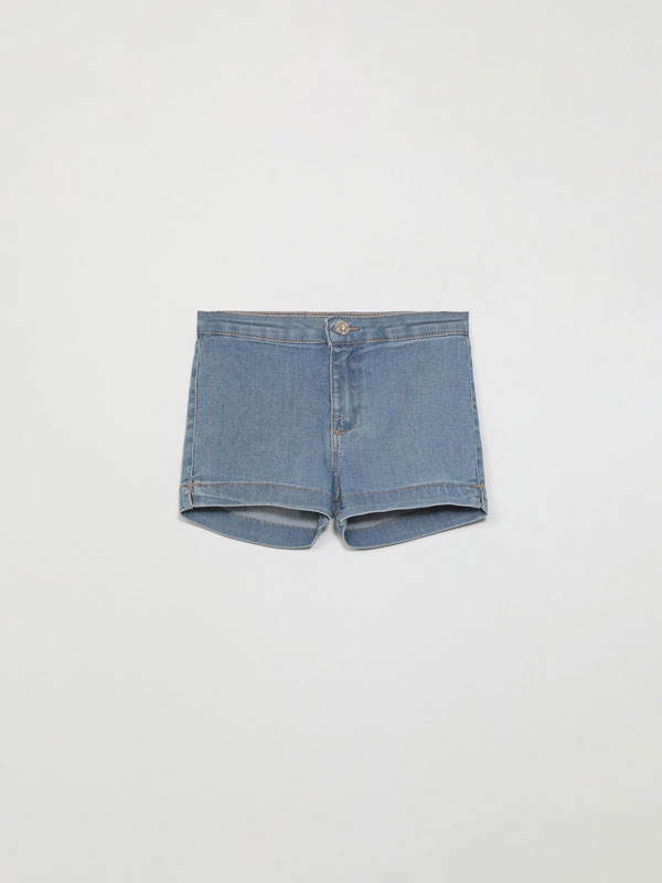 Basic denim shorts - JEANS - THE ENTIRE 