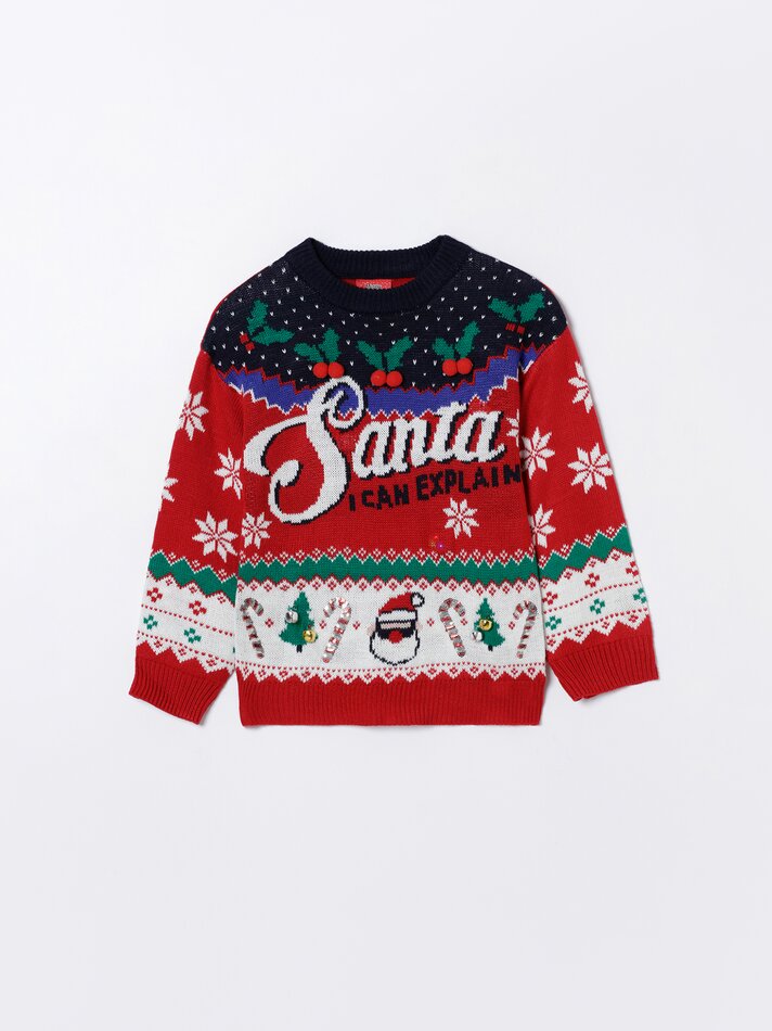 sueter navideño mama e hija