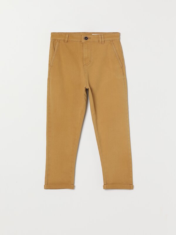 Basic chino trousers