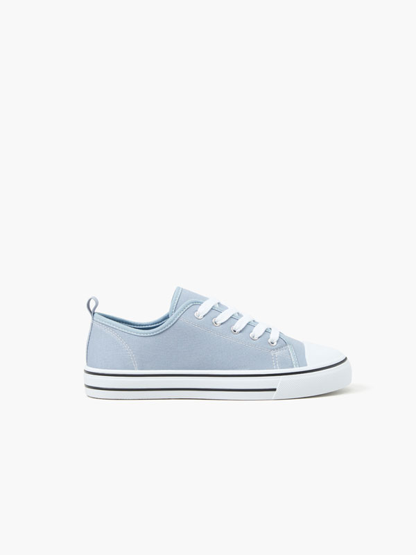 Sneakers with toecap - FOOTWEAR - THE ENTIRE COLLECTION - WOMAN - | Lefties  Andorra