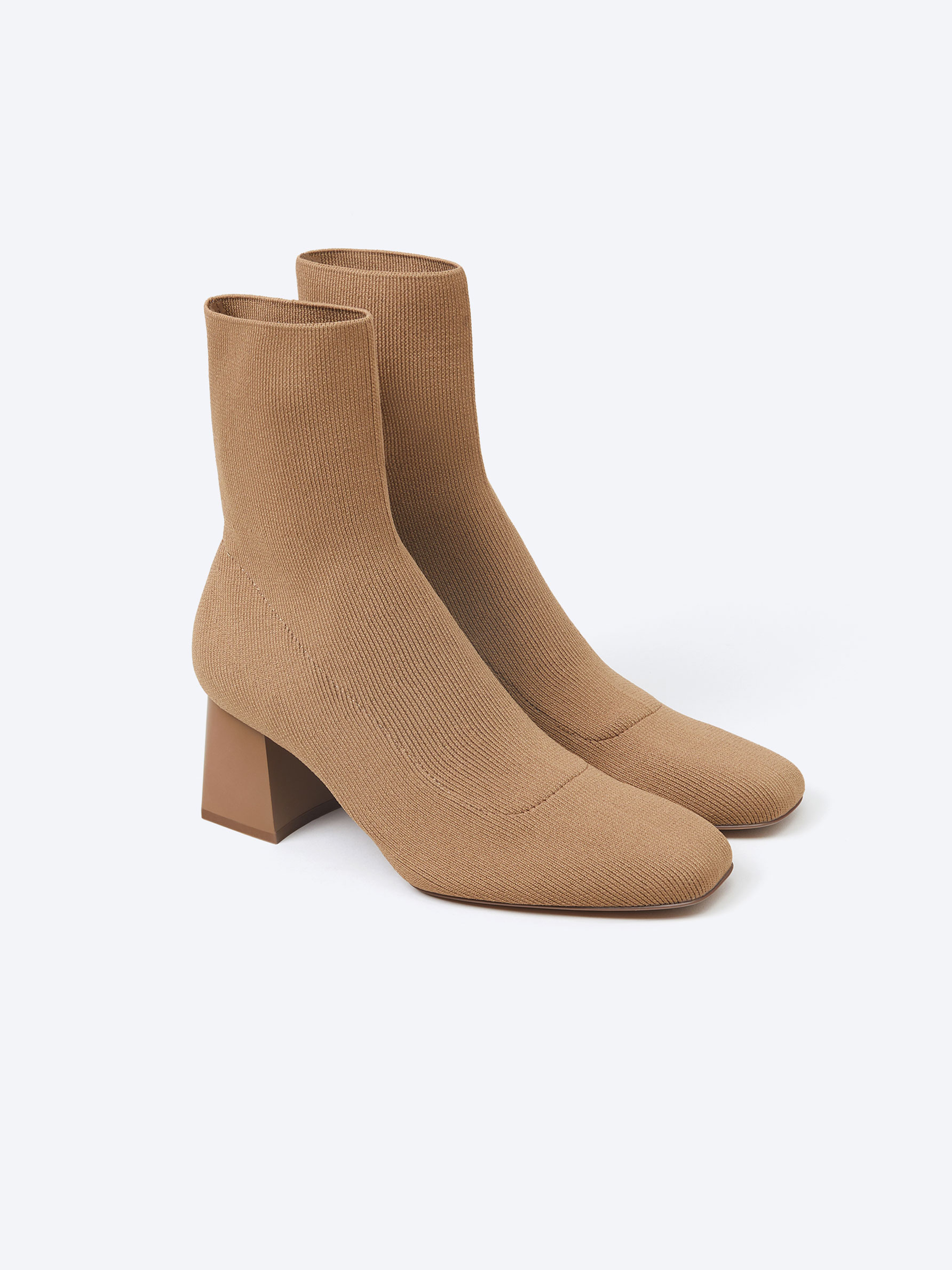 heel sock-style ankle boots - FOOTWEAR 