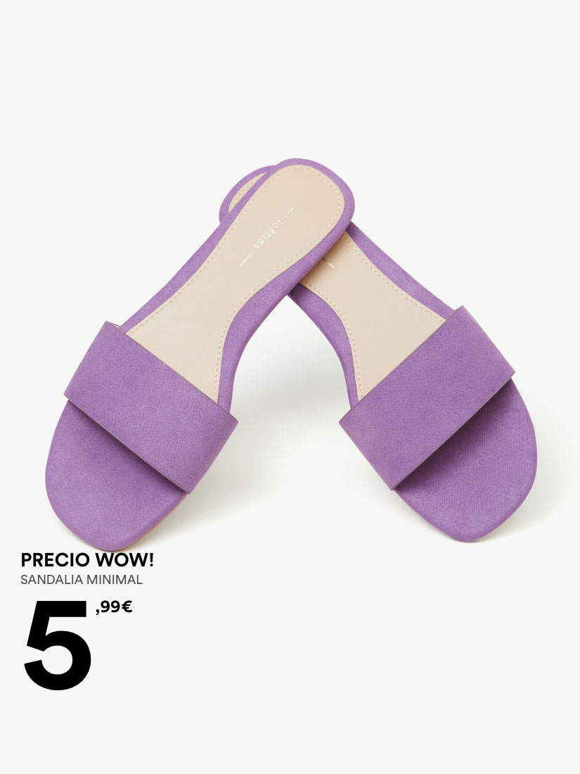Sandalias planas de mujer | Lefties Nueva Colección