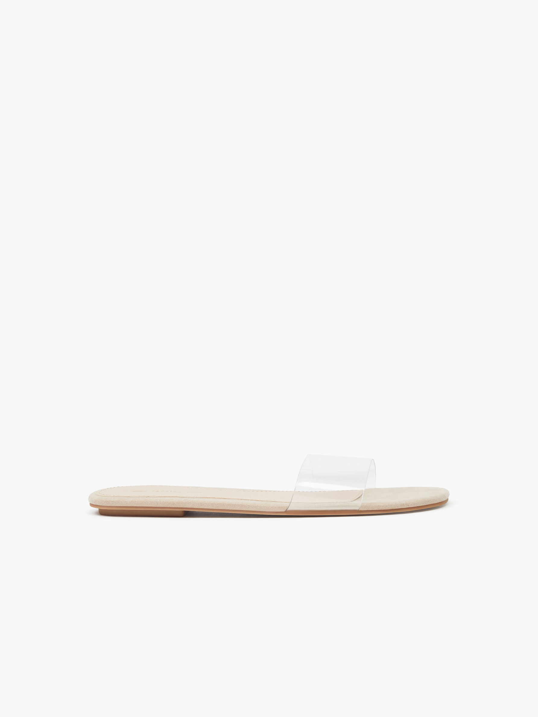 Sandalia plana vinilo - Sandalias Planas - ZAPATOS - TODA LA COLECCIÓN -  MUJER - | Lefties España (Canarias)