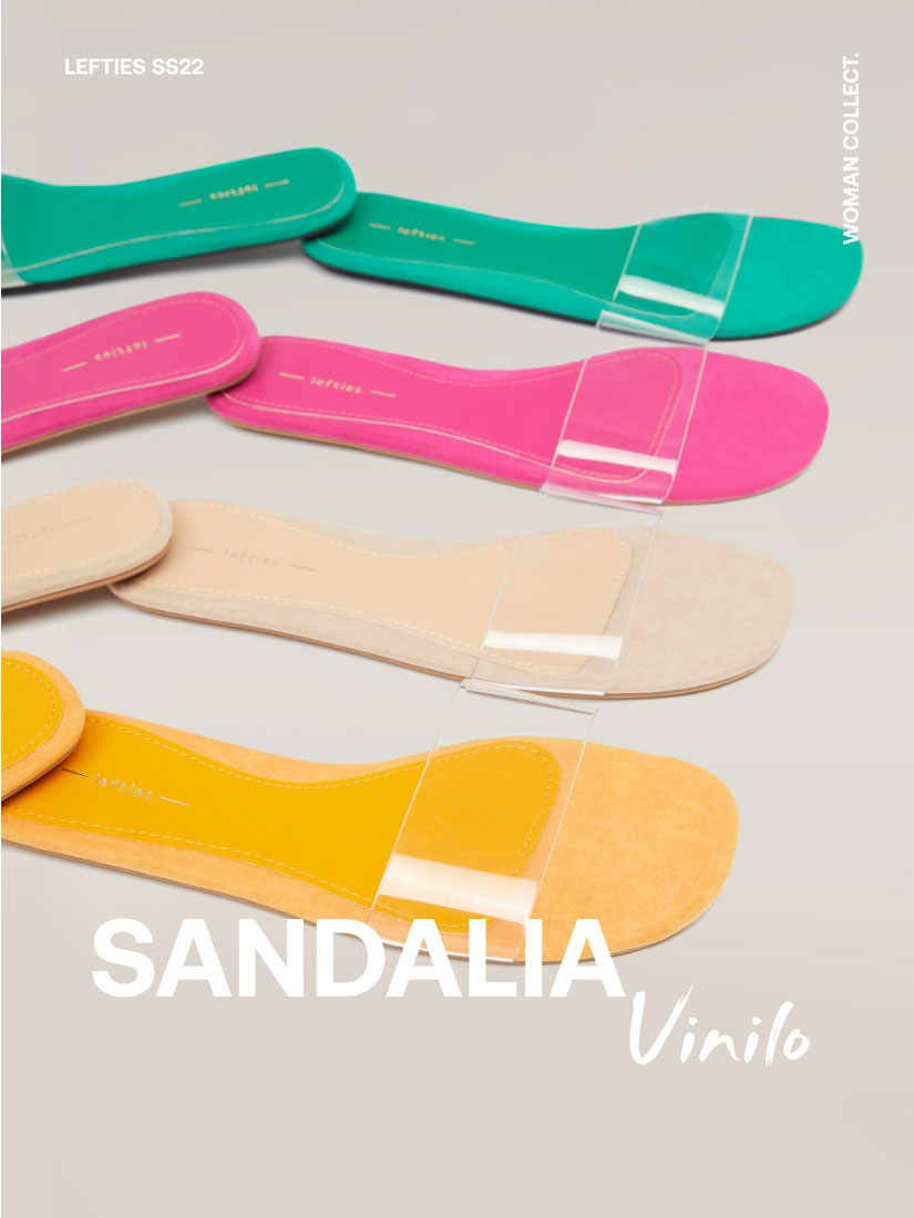 Sandalias planas de mujer | Lefties Nueva Colección