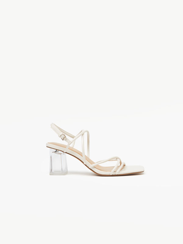 Sandalias de tacón de mujer | Lefties Nueva Colección